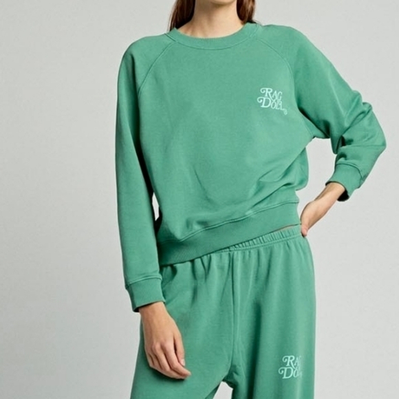 Ragdoll LA Members Club Sweatshirt - Pine Green - Picture 1 of 10